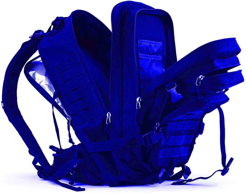 45L Hiking Daypacks Traveling Pack Tactical Backpack for Men Women Large Capacity Military Travel Waterproof Tourist Army Back pack for Mountain Climb Trekking camping