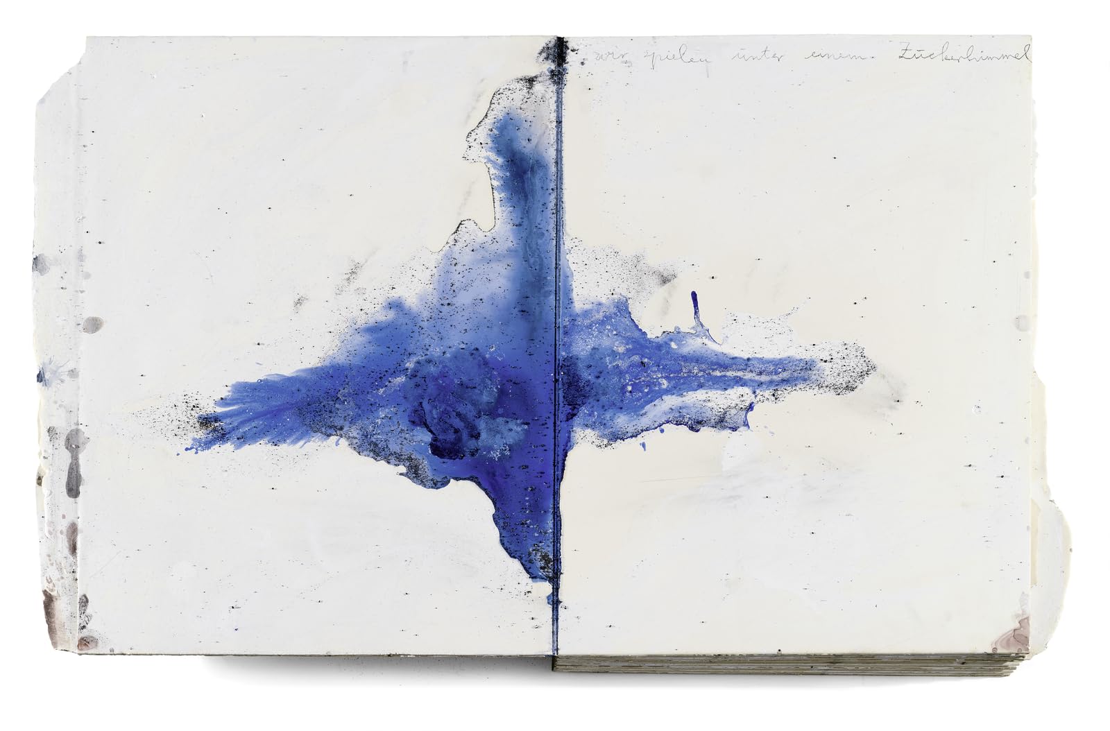 Unter einem Zuckerhimmel: Balladen und Gedichte. Illustriert von Anselm Kiefer