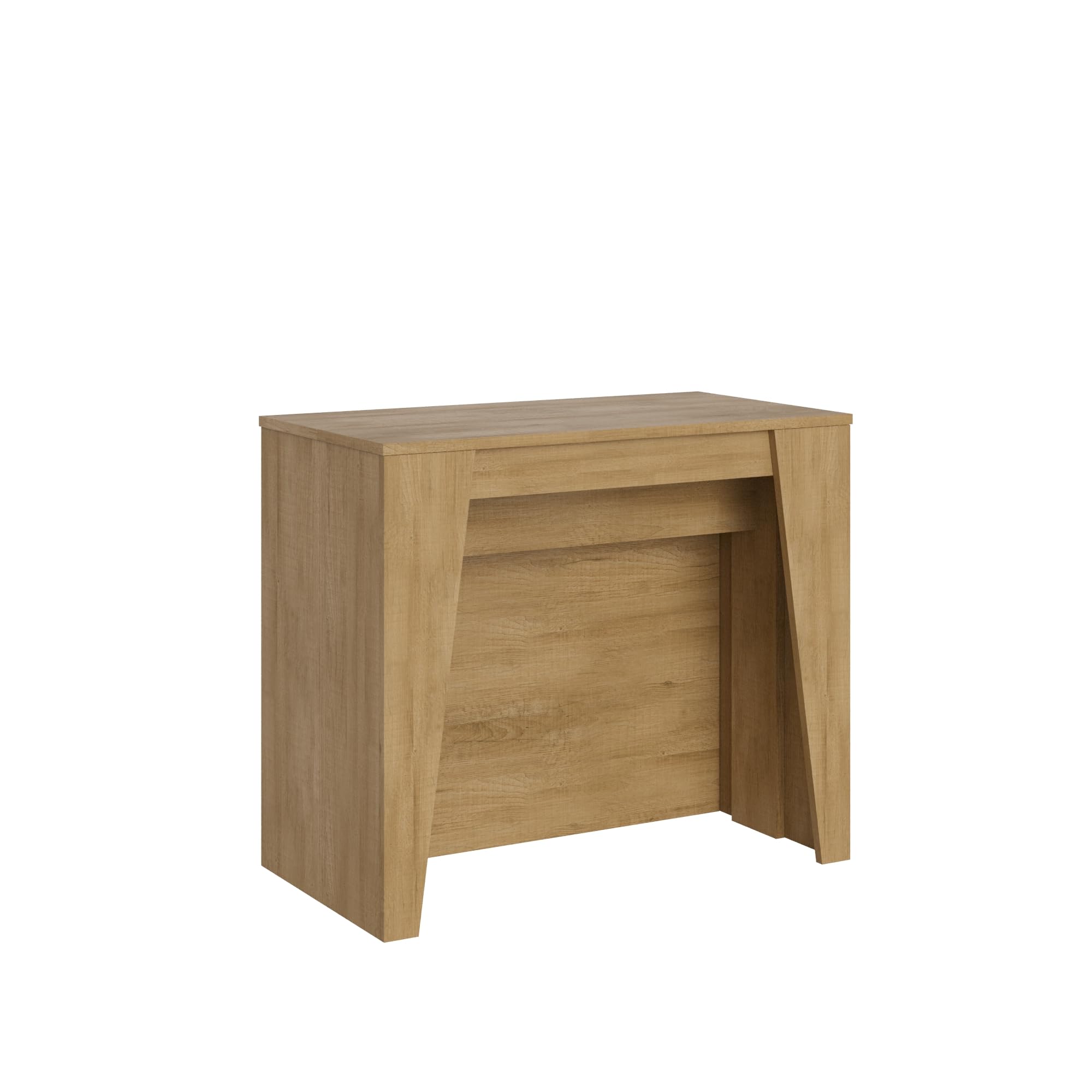 CASAARREDOSTUDIO Consolle Allungabile Bakari Quercia Natura 4 allunghe cm.62