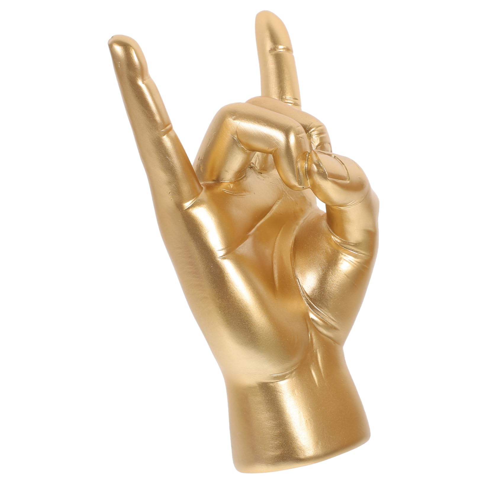 arredamento moderno per la casa 4pcs Rock Music Gesto Modello Mano Rock Gesto Decorazione Camera Da Letto Artigianato in Resina Artigianato Casa Gesto Dito Statua Scultura Nordica Gesto della Mano