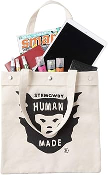 HUMAN MADE トートバッグ HUMAN MADE 「HUMAN MADE」 トートバッグ - ホワイト レディース