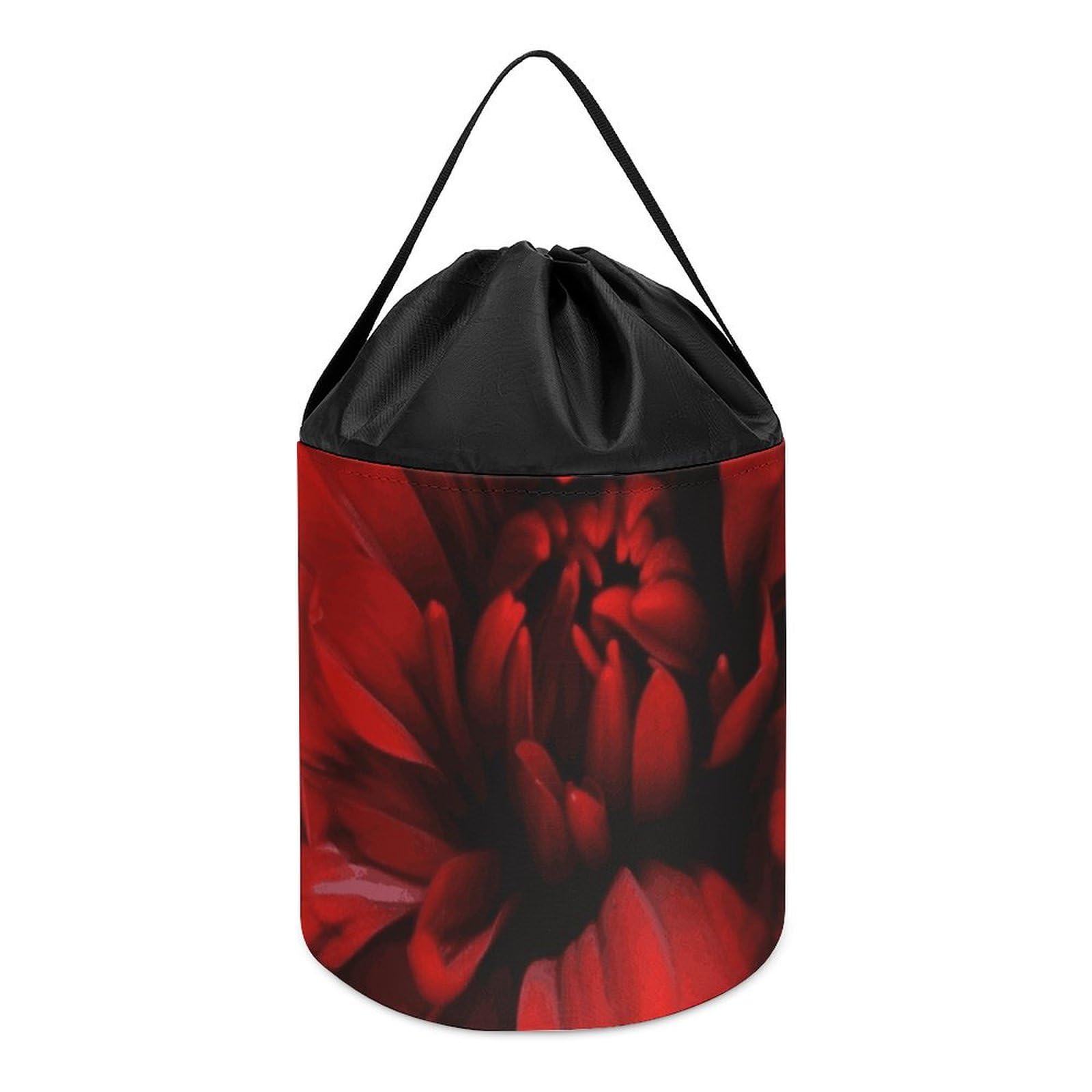 Sac de rangement de briques grand format tissu chic fleuri