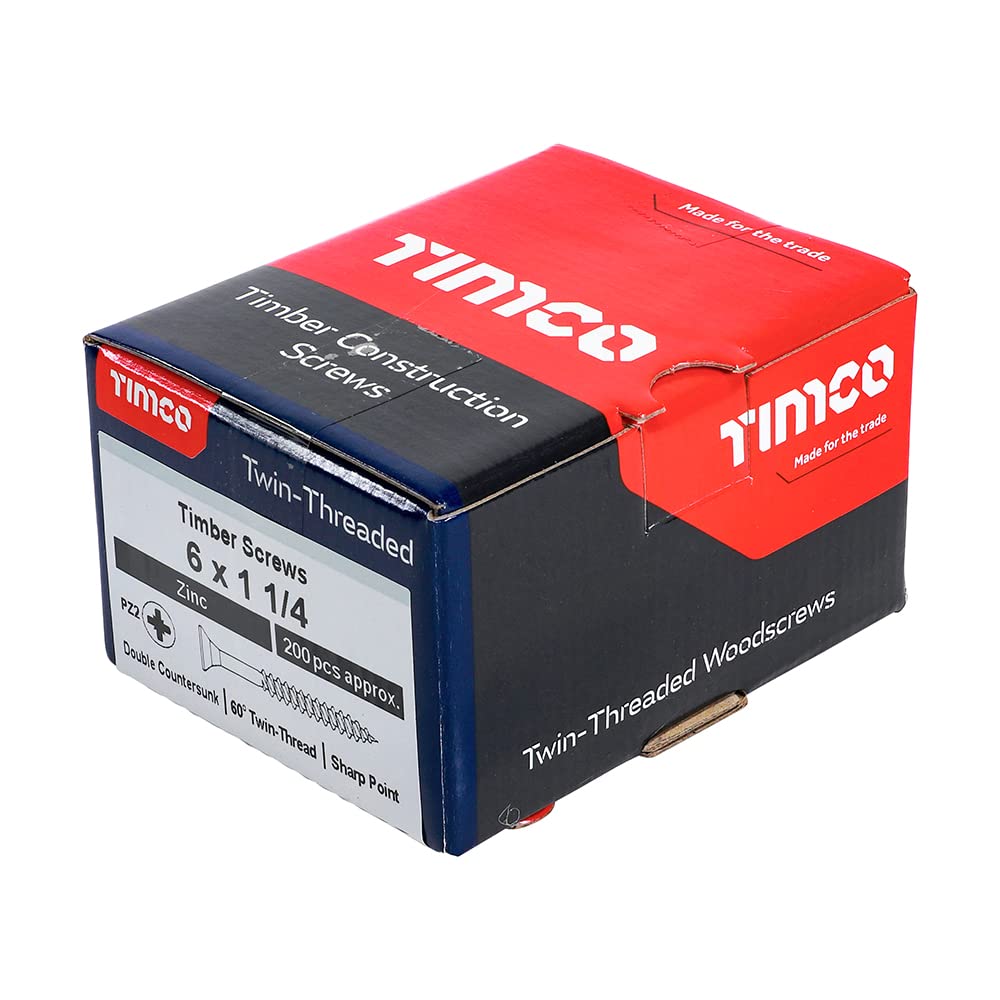 わぴこ  Amazon.co.jp: Timco PZ1 CSK BZP 亜鉛メッキ ツイン ウッドスクリュー