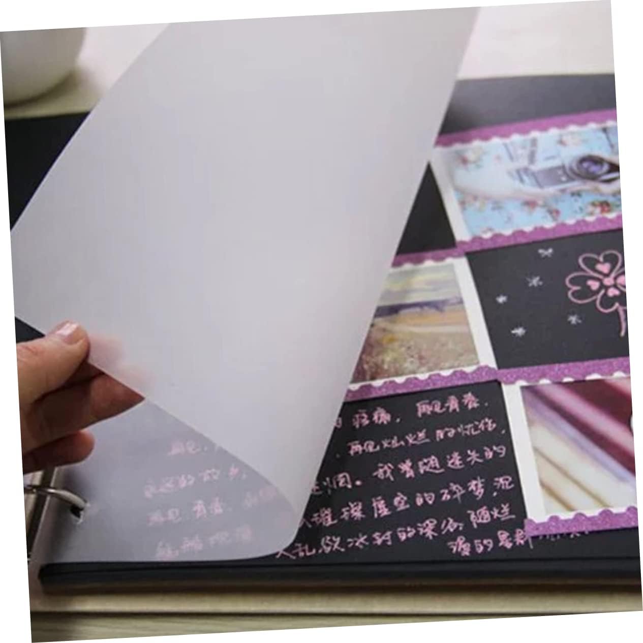 Lurrose 100pcs Tracing Paper Pad Translucent Copying Paper for Drawing Calligraphy Scrapbooking Writing