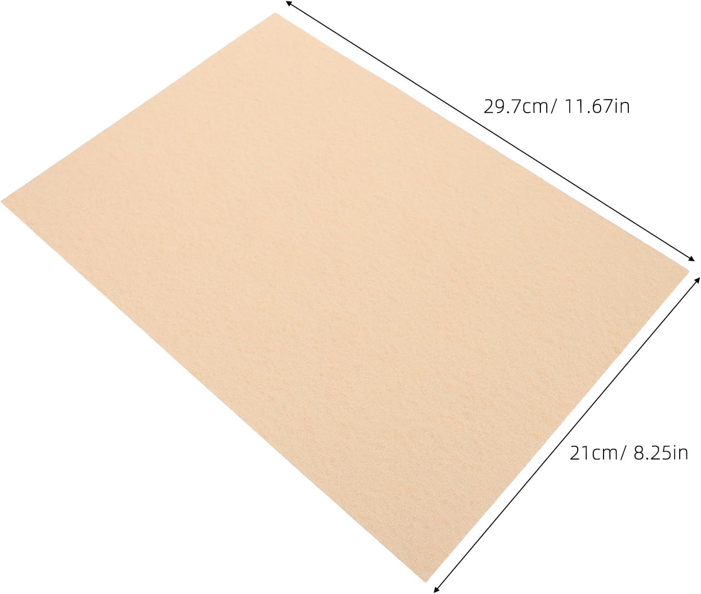 OSOLADY 50pcs Aged Stationery Parchment Paper - A4 Vintage Paper for Printing & Writing - Dual-Sided Sheet for Letters, Certificates, and Wedding Invitations