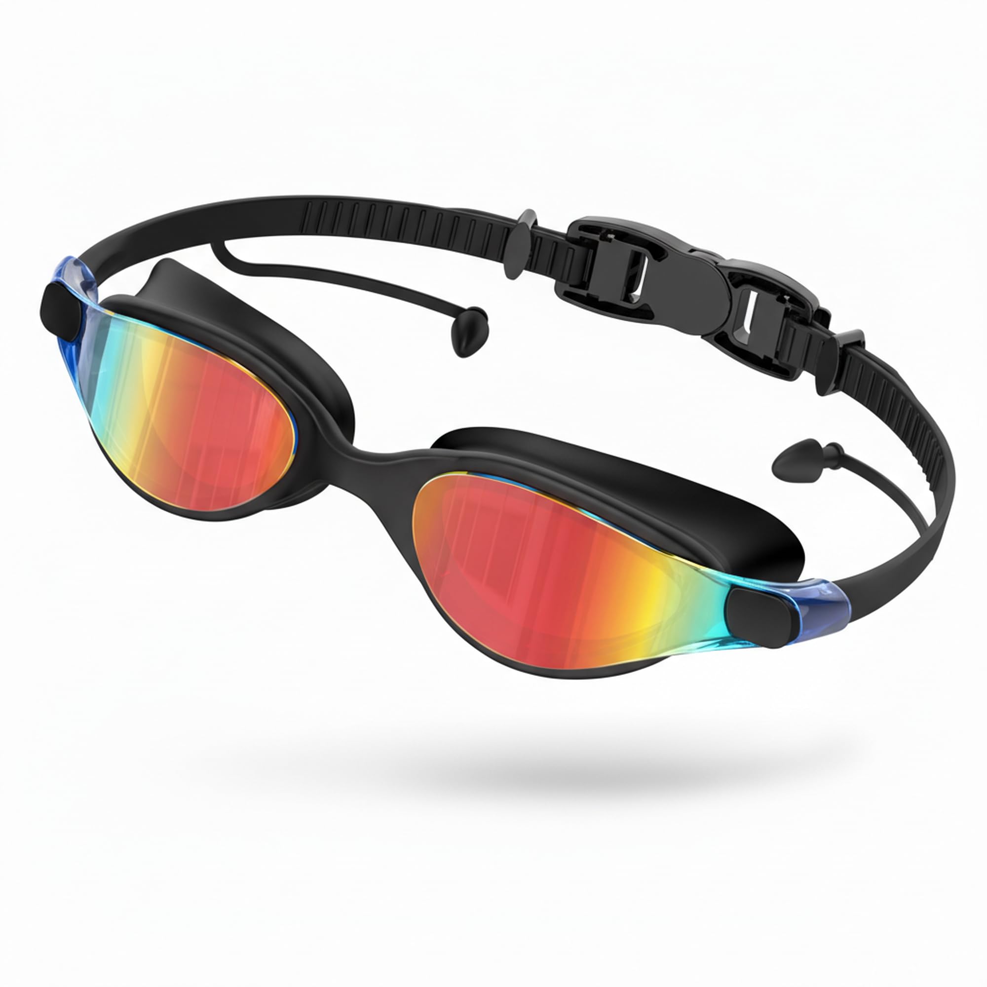 Antivaho Gafas De NatacióN General | Profesional Lentes Galvanizados, ProteccióN UV, 3D Sello De Silicona | Impermeable Gafas Piscina Adultos & Adolescentes