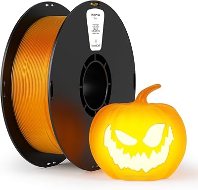 19 – kexcelled ABS Filament Transparent Orange,ABS 3D Printer Filament Translucent 1.75mm 1kg,High Heat Resistance, Dimensional Accuracy +/- 0.03…