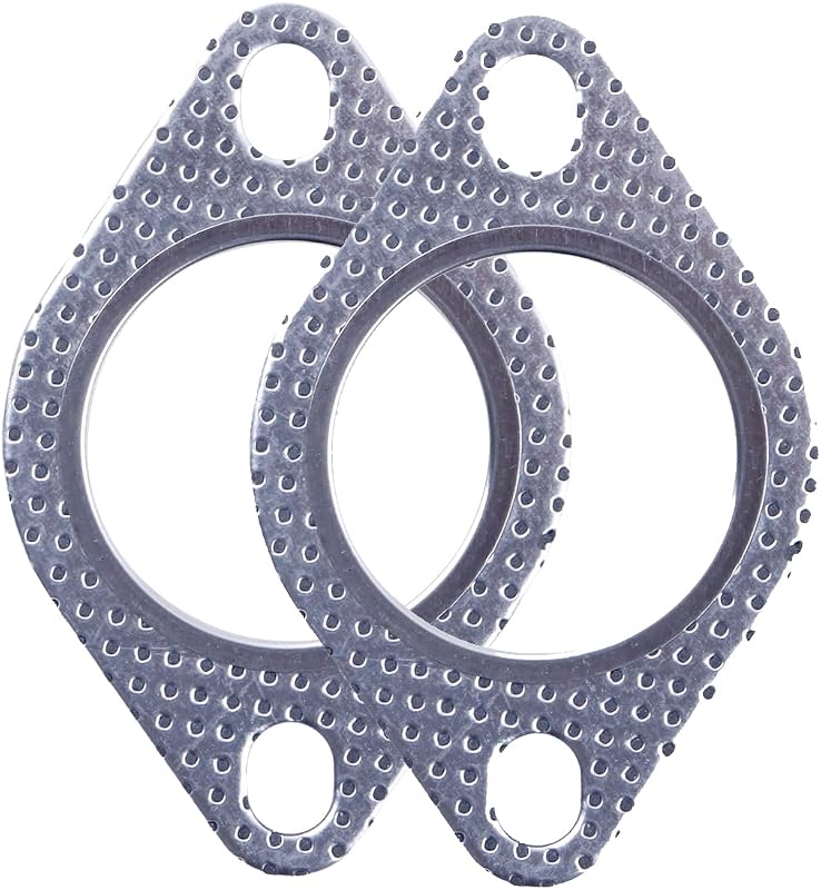 Junta de flange do escapamento JOIUYOLJ 2 polegadas com 2 furos – 2 unidades