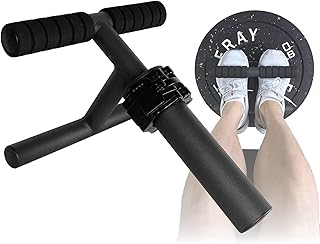 Tibialis Training Bar | Exercise Equipment Tibia Dorsi Calf Tib Bar | Fits 2" Weight Plates | Knees Over Toes Equipment | Ankles, Shins & Knees protection from Injury | Tib Bar and Clamp included