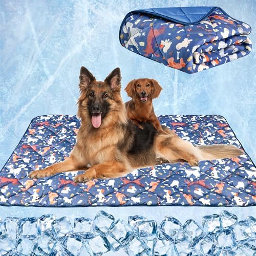 wegreeco Dog Cooling Mat,Lightweight Cooling Blanket for Dogs and Cats,Cooling Pad