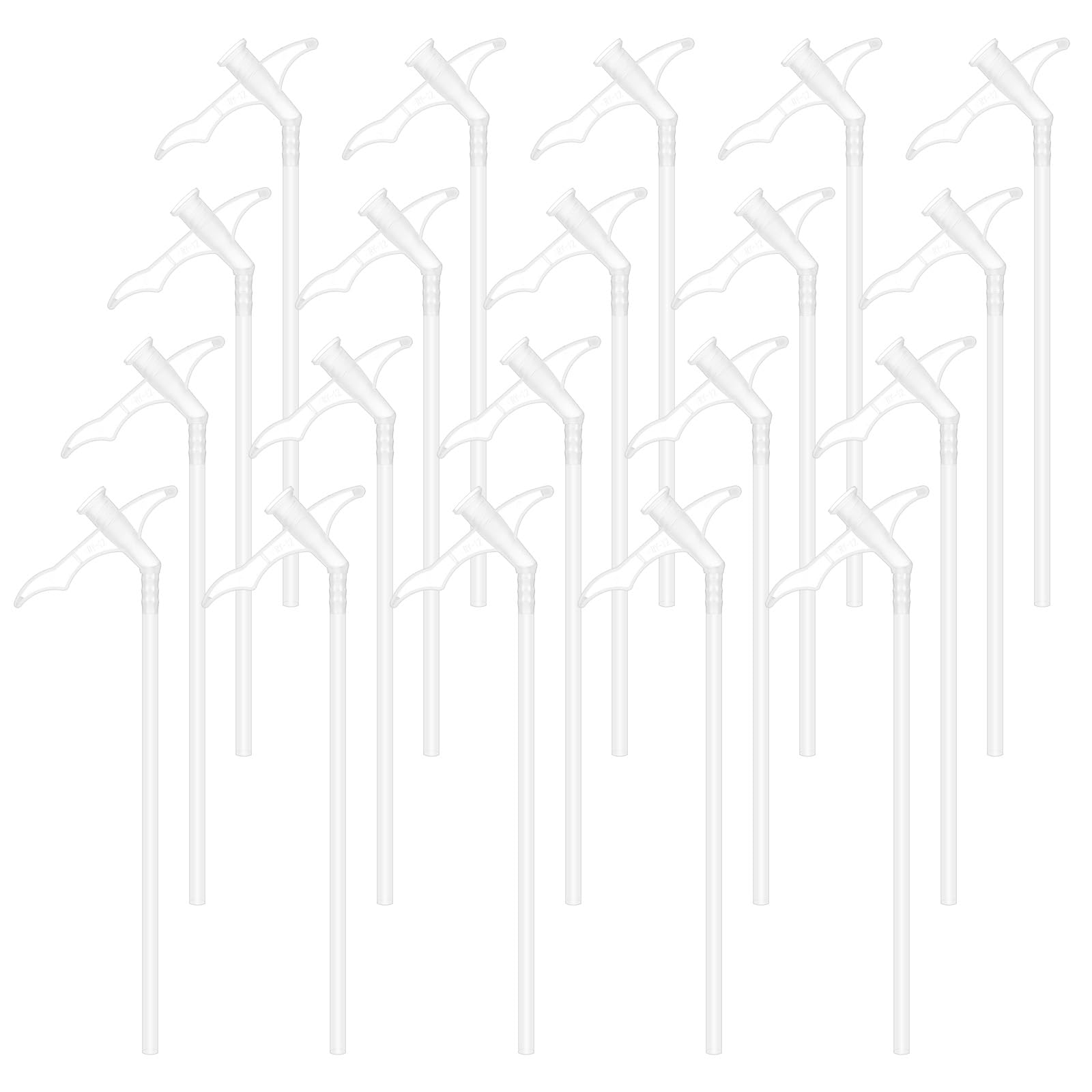 Nogeqi 20 sztuk pianki montażowej, rura natryskowa, przezroczysta pianka poliuretanowa, dysze piankowe, części zamienne do pianki PU, pianka, pistolet piankowy, izolacja