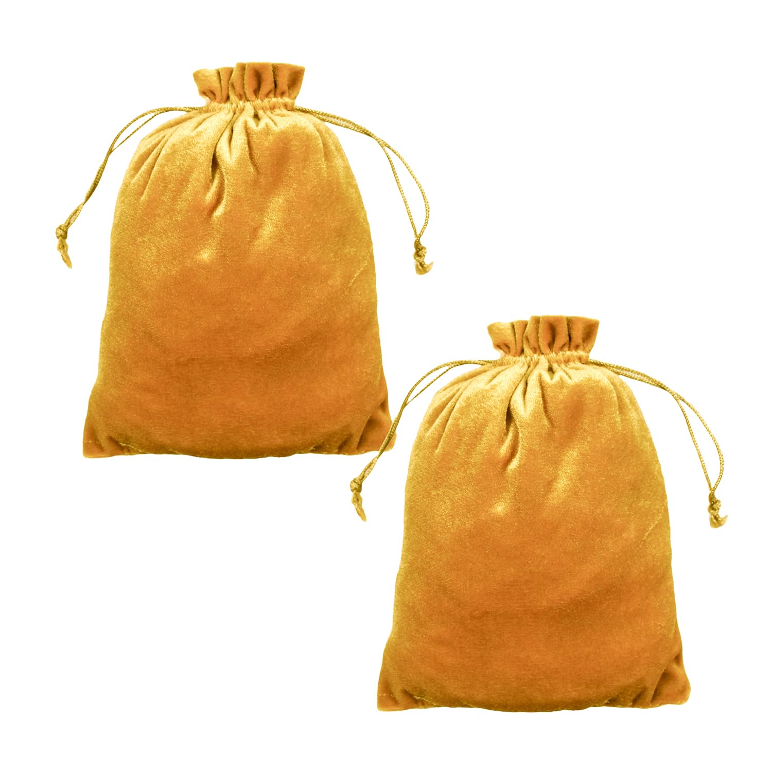 2 Pc Vibrant Velvet potli Bags for Return Gifts for ladies Women | Winter Drawstring pouches for Wedding gift, haldi, mehndi, Shagun Pouch Goody potali Batwa Wallet Potli for Gifting-image-29