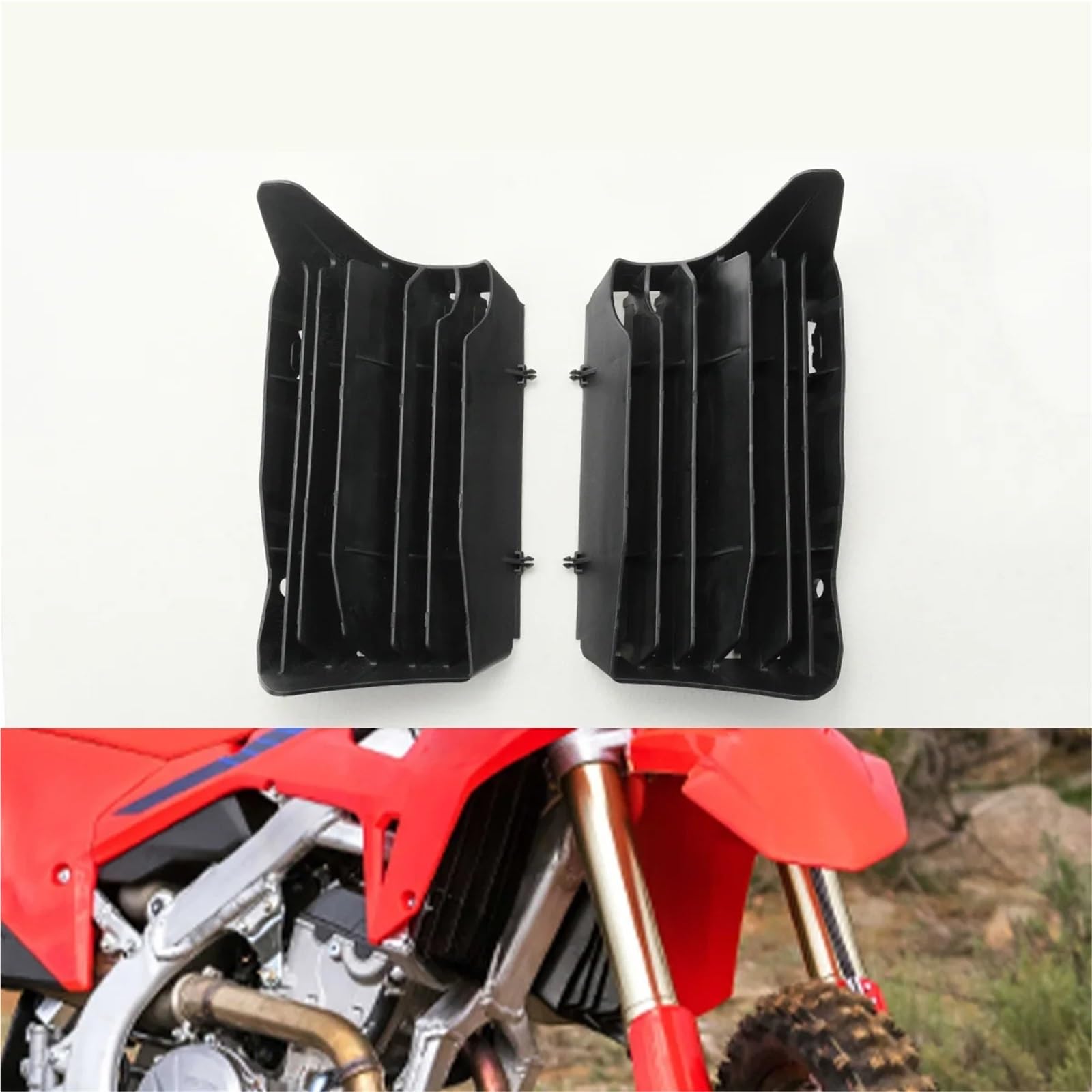 Osłona ochronna osłony chłodnicy Pasuje Do CRF250R CRF250RX CRF300RX CRF450R CRF450RX Osłona Grilla Chłodnicy