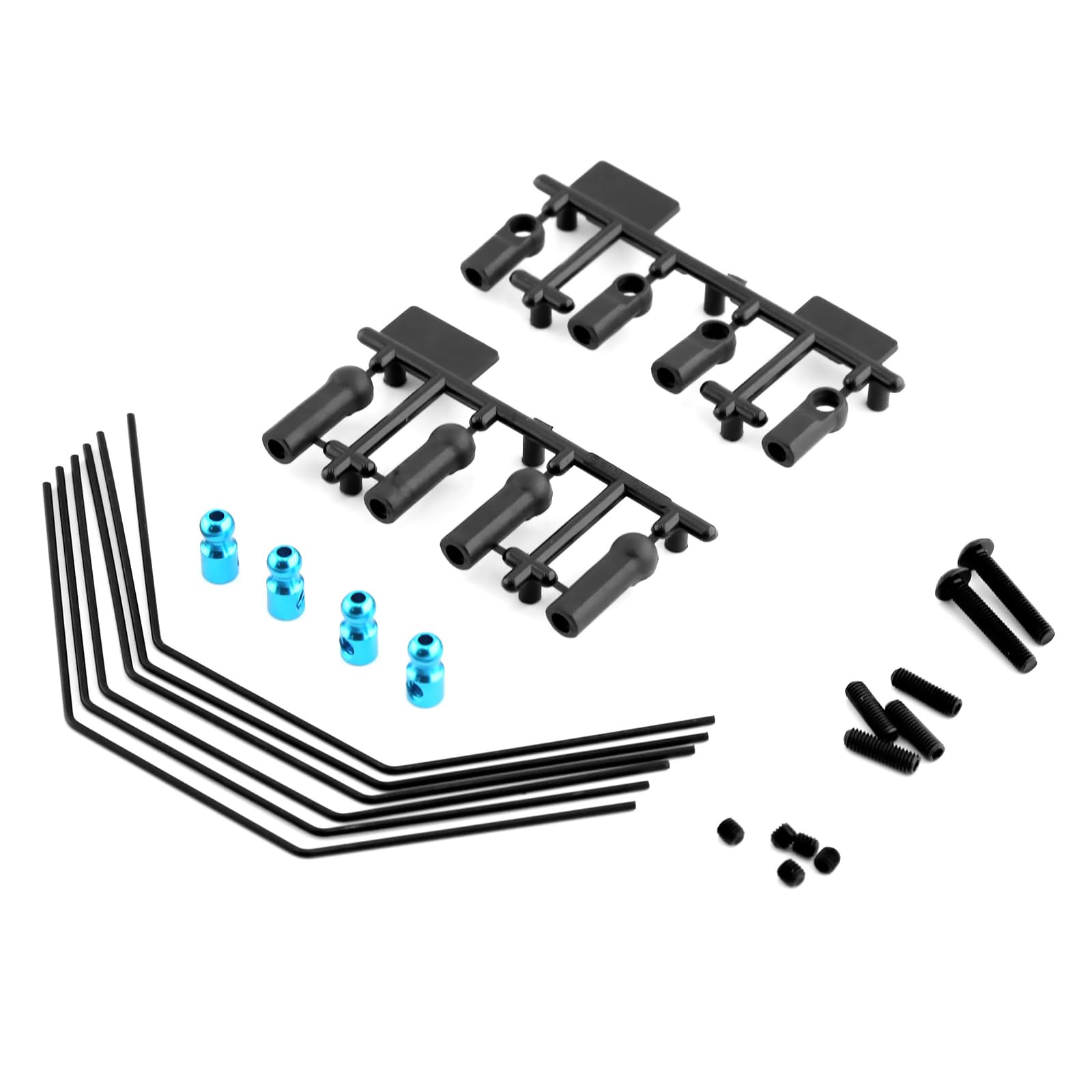 Stabilisator-Set (vorne & hinten) für TAMIYA XV01 XV02#54514 1/10 RC Autozubehör