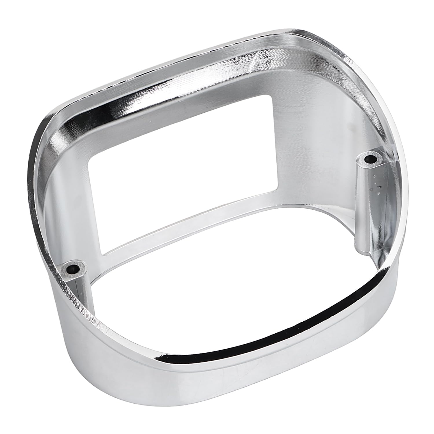 Cromo LED Posteriore Della Lampada Della Posteriore Della Copertura Collare Coperture Per Harley Sportster Dyna Fat Boy 1999-2007 Softail 1996-2008 Touring Electra Road Glide 2003-2008