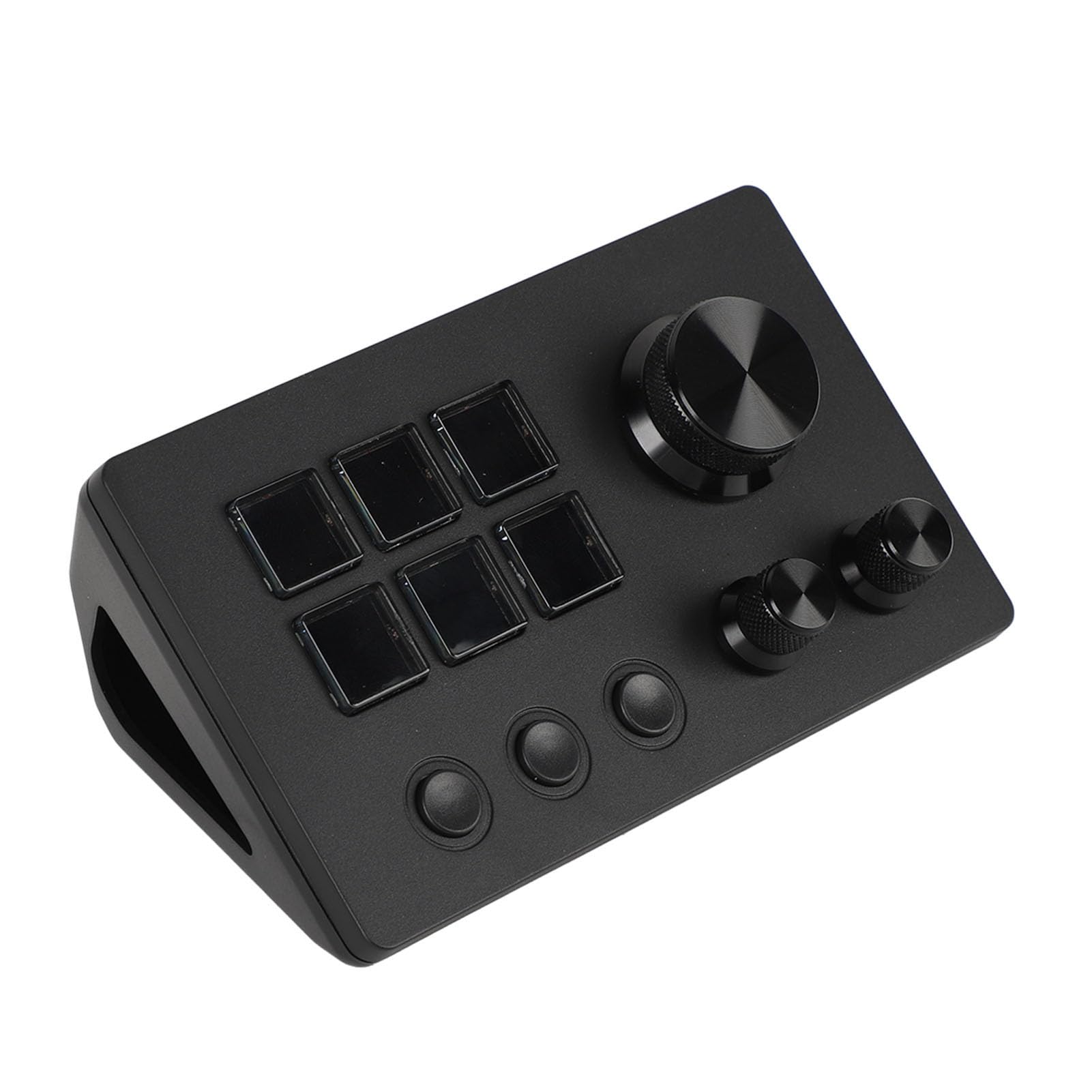 Studiodeck mit Knöpfen, Stream-Controller-Triggeraktionen in Apps-Software für OBS für Twitch für YouTube, Benutzerdefinierte Konsole für Foto- und Videobearbeitung,