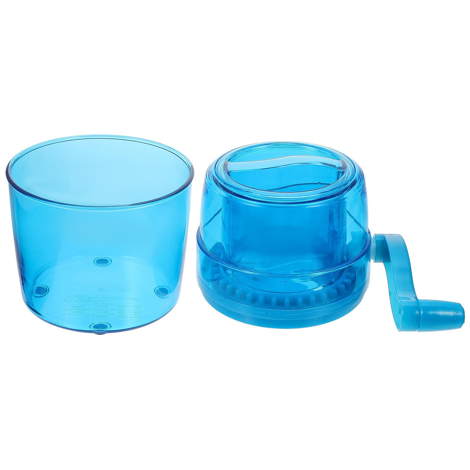 Trituradora de hielo manual portátil para hacer batidos de forma rápida en casa