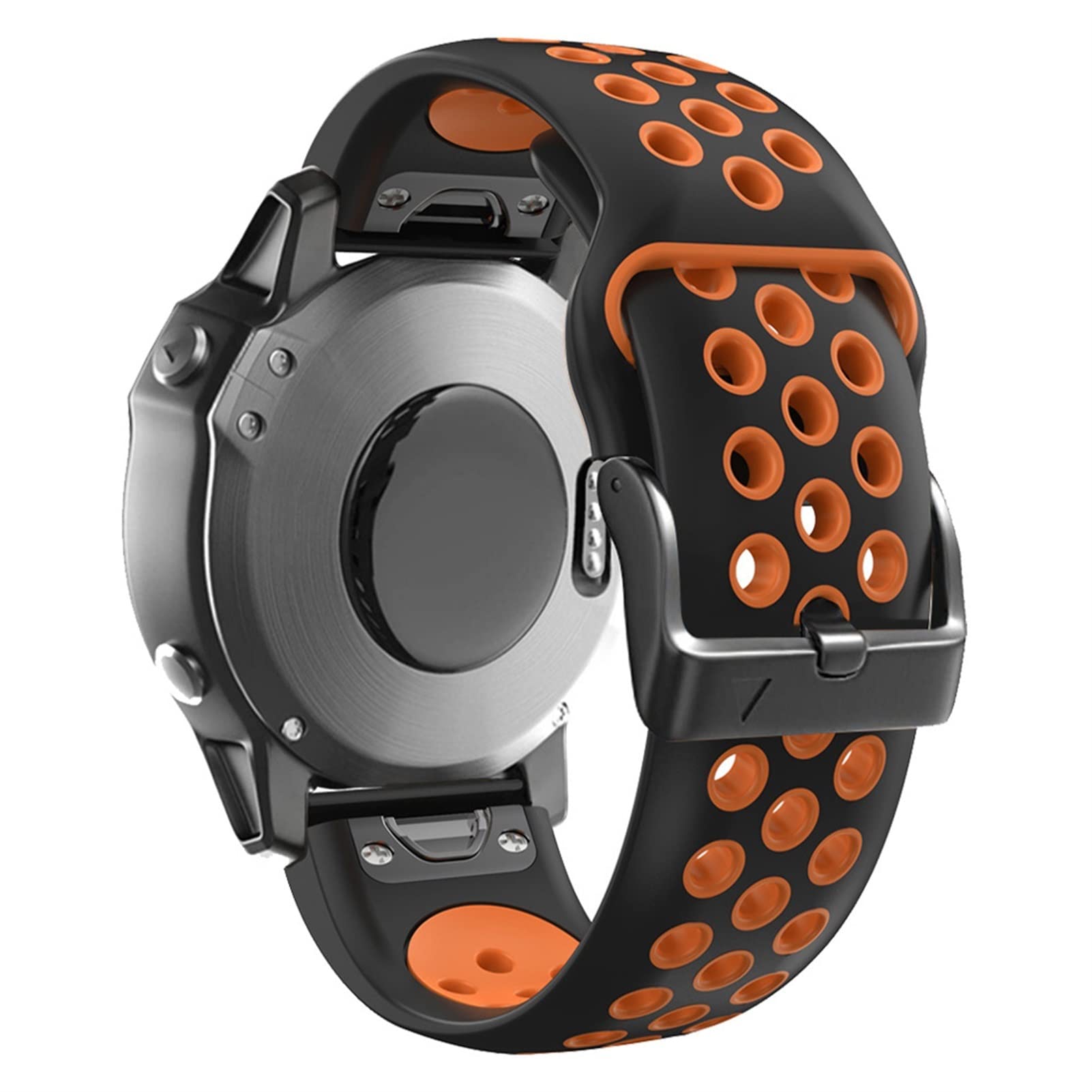Sangle de montre silicone 22mm compatible Garmin Fenix 5X 6 Pro 3