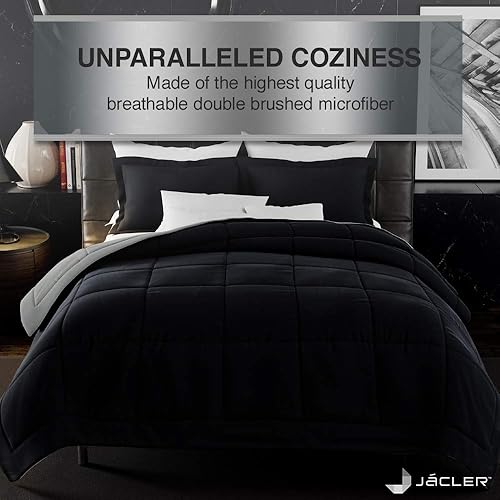 Miniatura 2 de Juego de edredón ligero reversible  Juego de edredón alternativo de plumón para todo el año