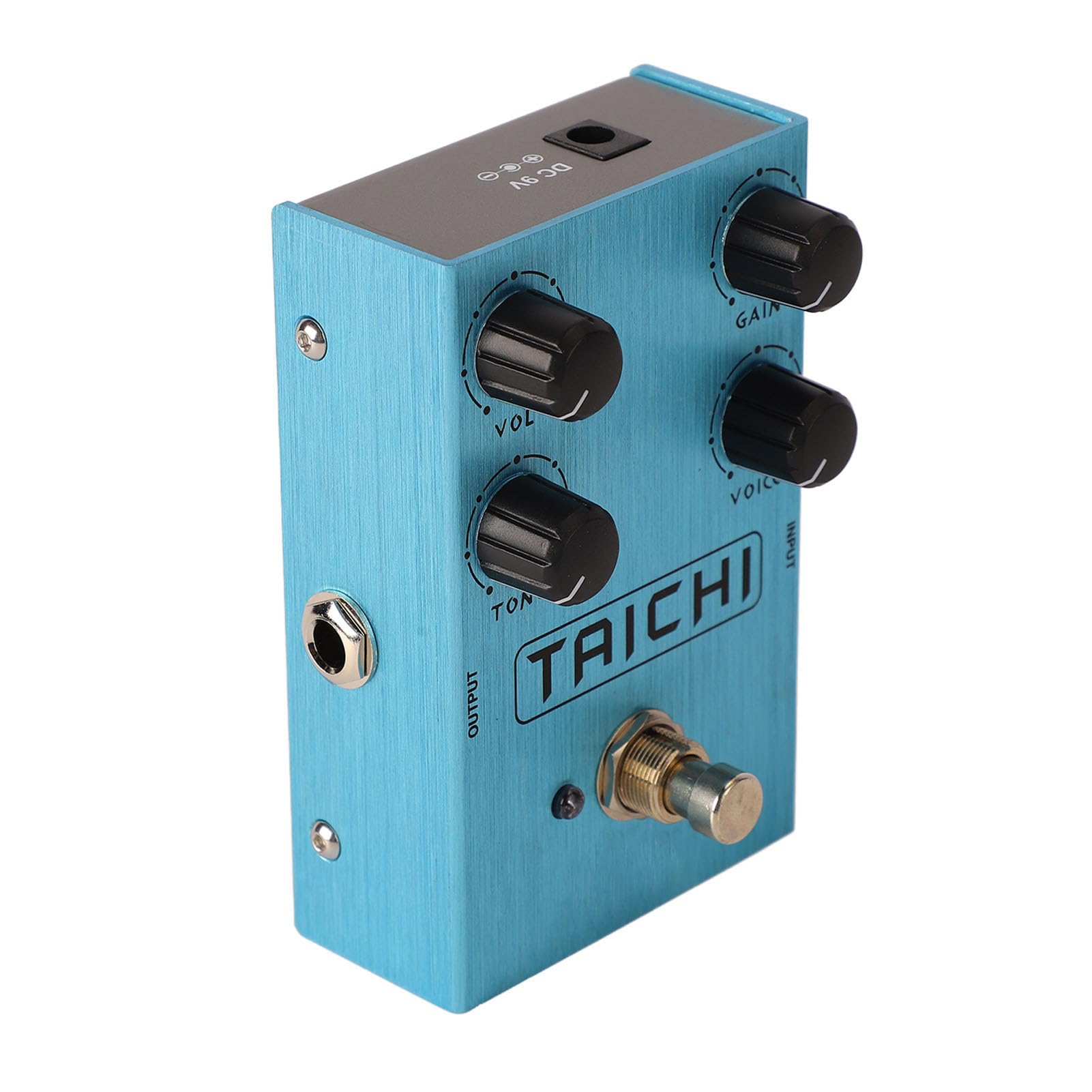 Pedale di Distorsione, Pedale per Effetti per Chitarra Elettrica, Dimensioni Adatte, Layout Compatto della Manopola con Funzioni Multiple per Performance di Chitarra (AN 38
