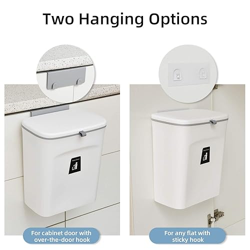 Miniatura 3 de Subekyu - Papelera colgante con tapa