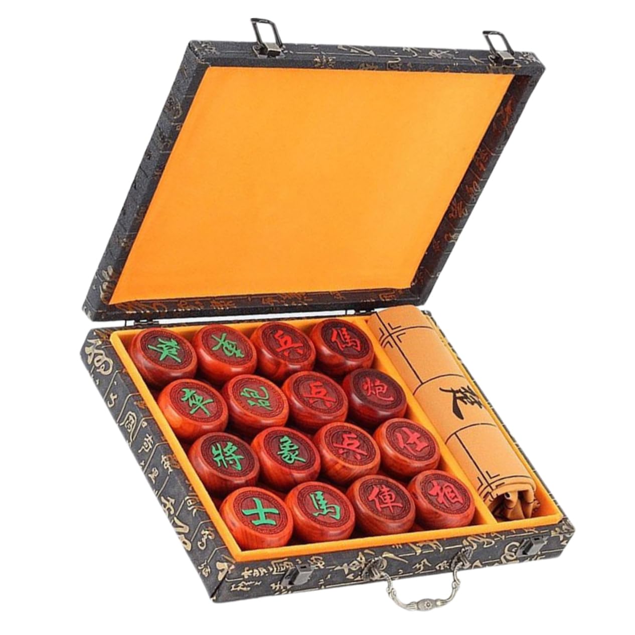 ibasenice 1 Set Scacchi Luzhanqi Junqi Gioco Ricreativo Giocattoli Puzzle Gioco Da Tavolo Cinese Giocattolo Puzzle Giocattolo Per Bambini Legno Massiccio