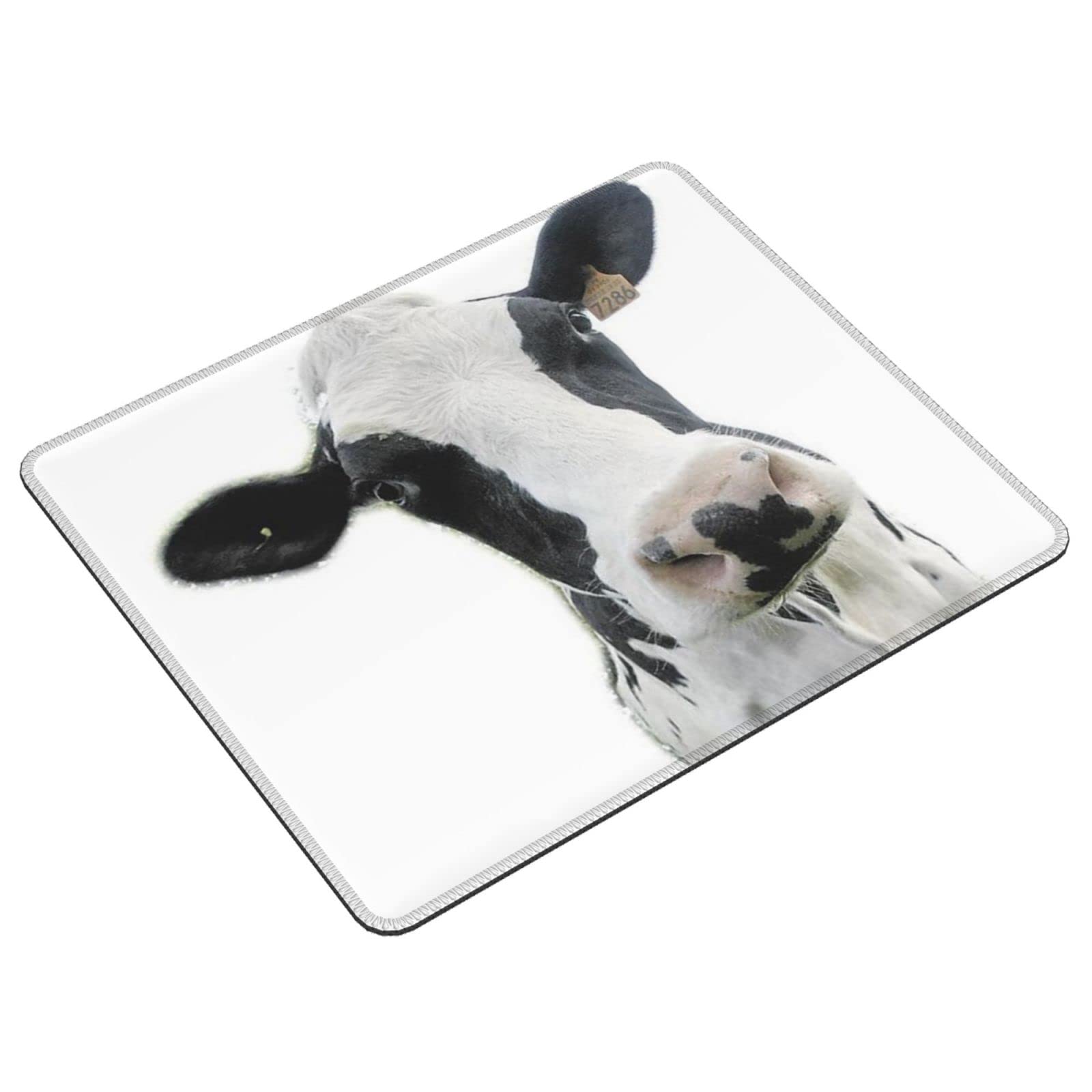 Tappetino Per Mouse Morbido Con Simpatiche Mucche – Superficie In Microfibra E Base Antiscivolo – Perfetto Per Ufficio, Gaming E Casa (24x20 Cm)