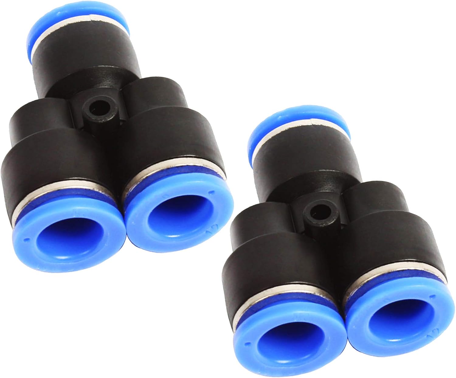 Fuel Line Connector Y Quick Connect for 5/16 to 1/4 OD