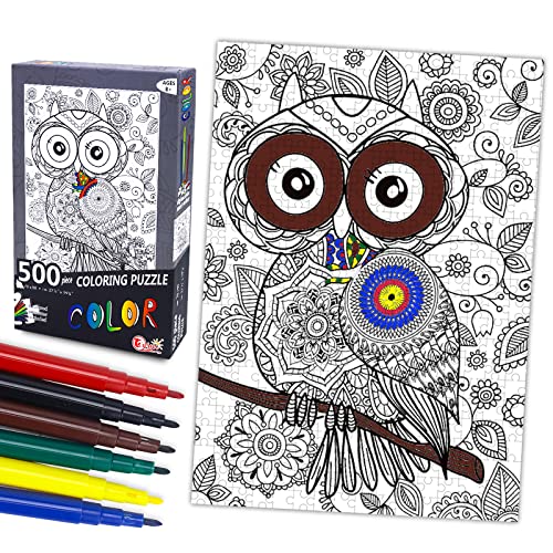 Puzzle Jouets pour Fille 8 9 10 Ans, Jouets Educatifs pour Garçons Filles Enfants 3-11 Ans, Puzzle Coloriage Cadeaux d'anniversaire pour Filles, Bricolage Kit Artisanat pour 7 8 9 10 11 12 Ans Filles Cover