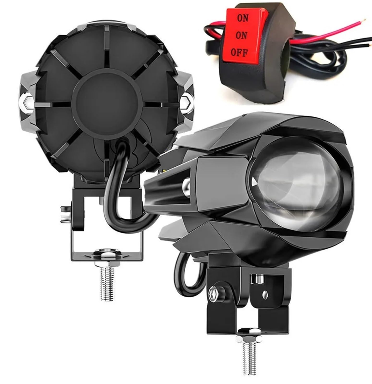 Faro Moto Faretti a LED per auto, moto, fari, fendinebbia, accessori, per luci di lavoro spot ausiliarie, per camion, ATV