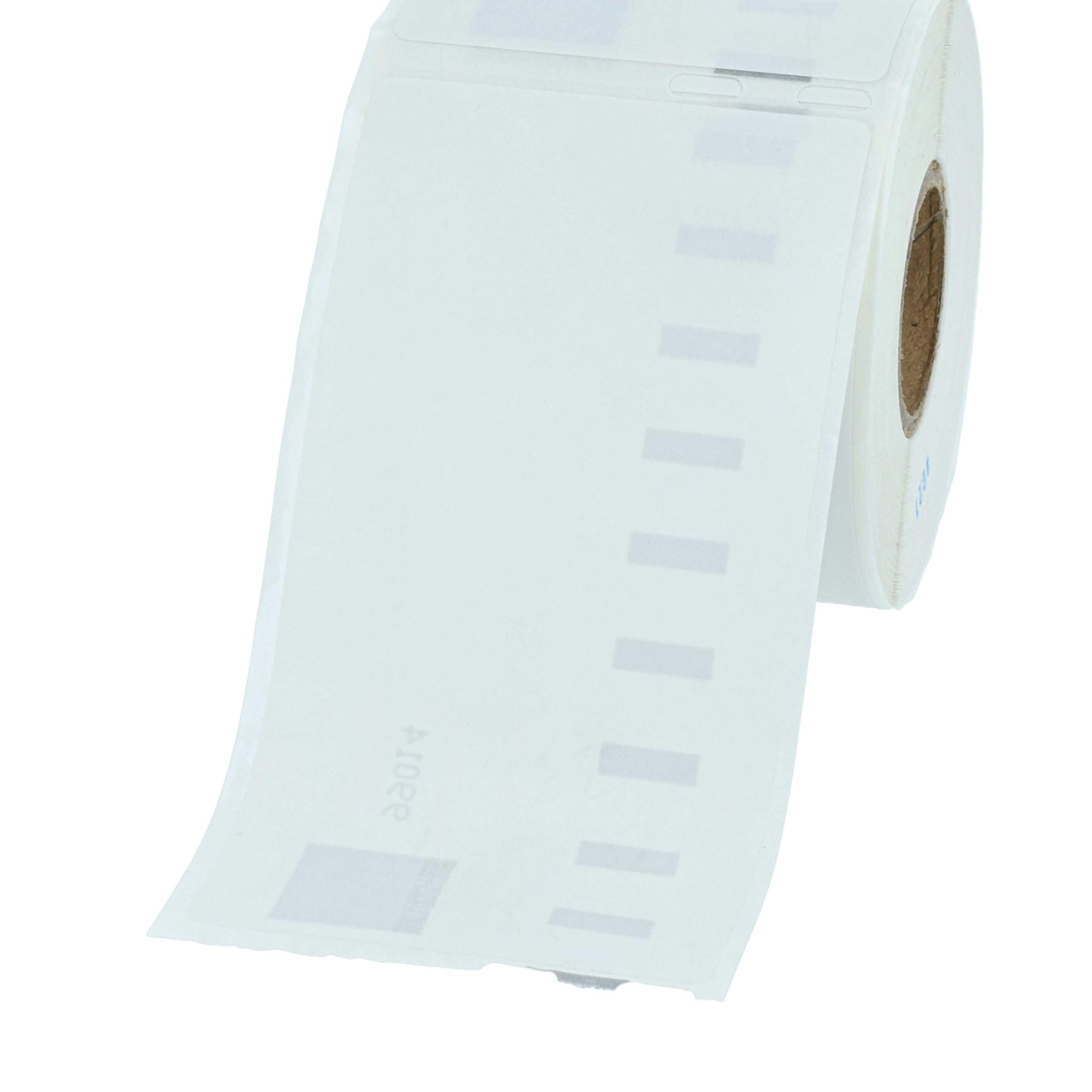 vhbw 10x rotolo etichette 54mm x 101mm (220 etichette) sostituisce Dymo 99014 per etichettatrice
