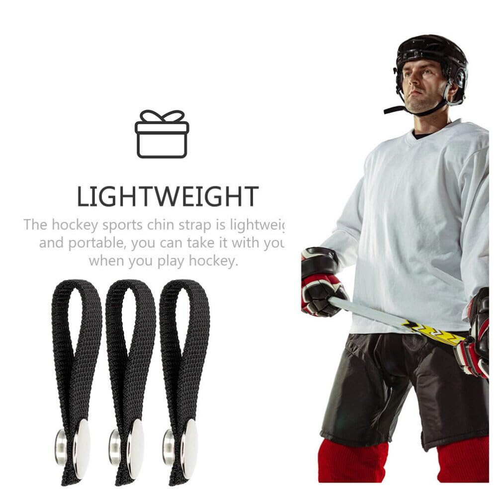 CALLARON Polyester Material Hockey Helmet Chin Strap Chin Strap for Sports Hockey Helmet
