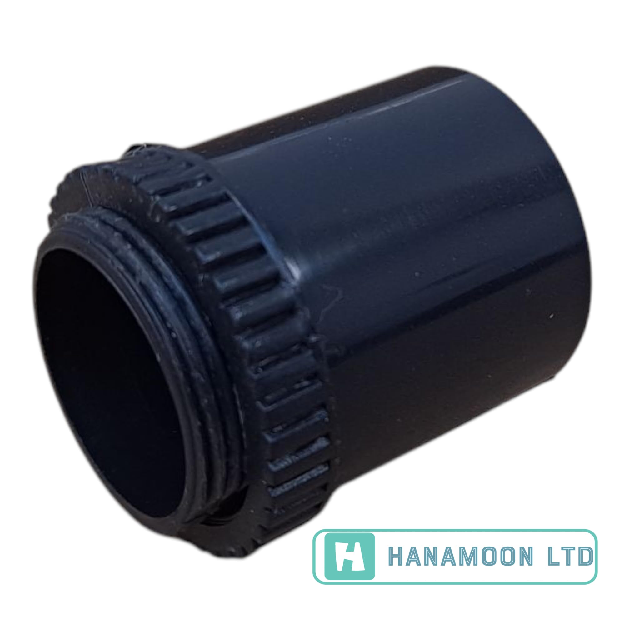 25mm PVC Male Conduit Adaptor Black- Pack of 10 - Image 2