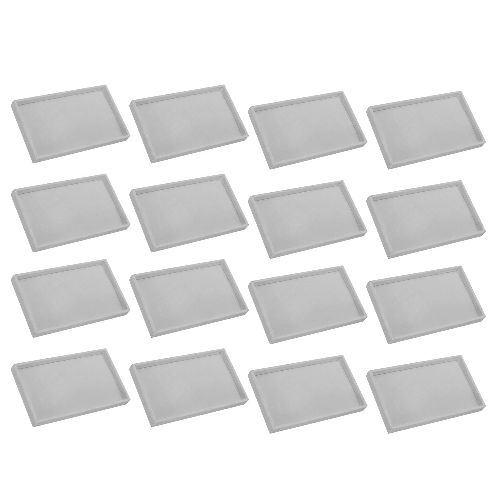 Plateau de rangement bijoux velours uxcell gris pour sublimer votre coiffeuse au quotidien