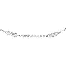Women 925 Sterling Silver Faceted Ball 