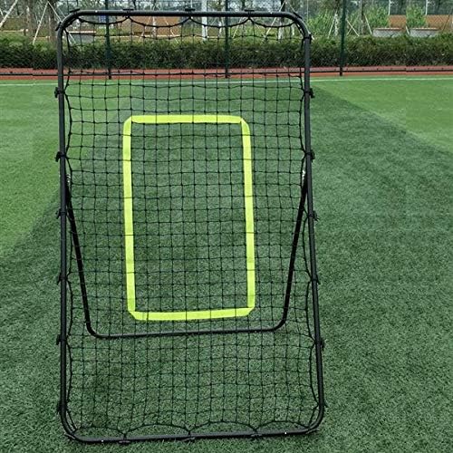 Professional Galvanized Steel Pipe Rebound Soccer/Baseball Goal Black