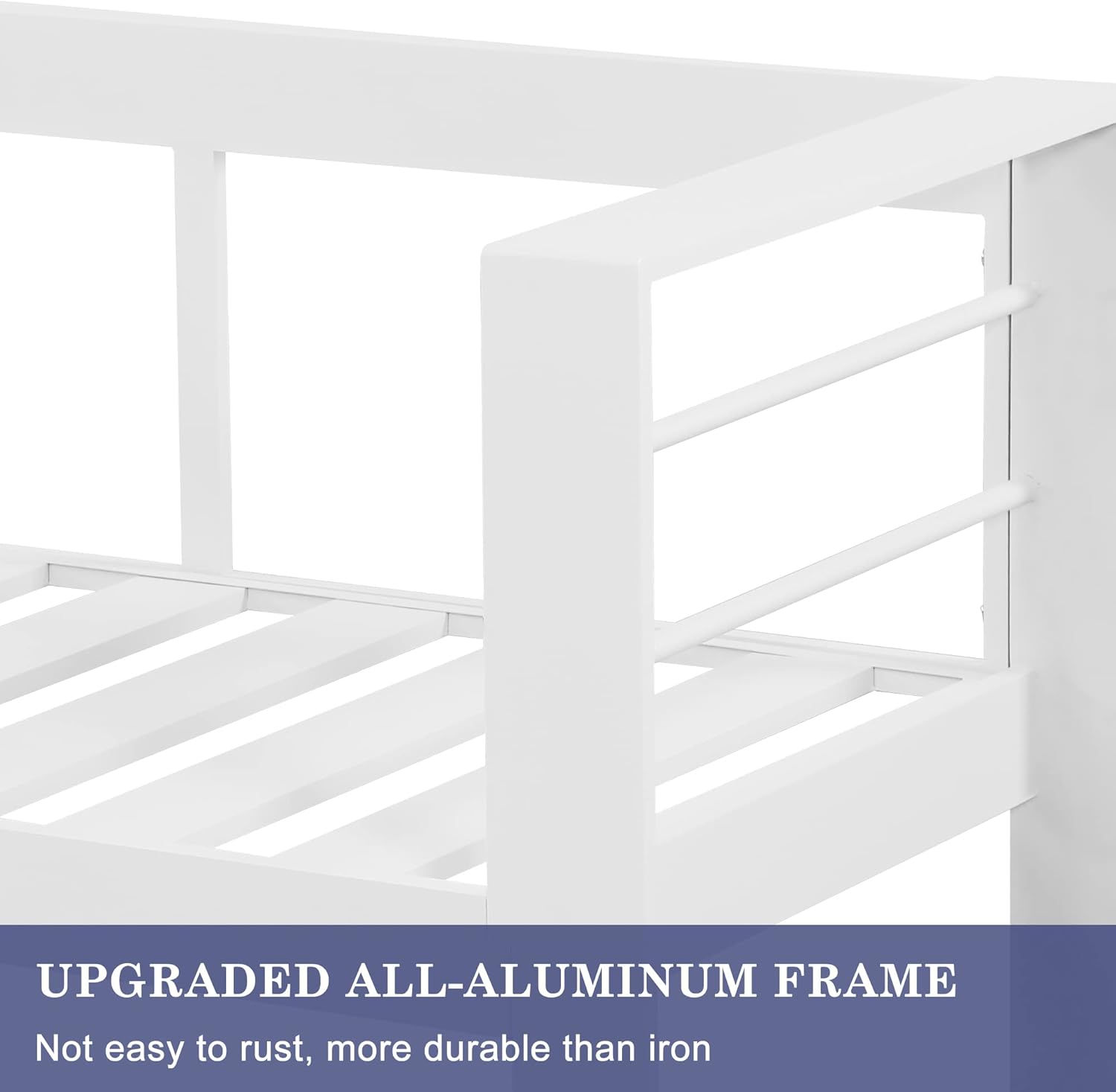 Wisteria Lane Aluminum Outdoor Patio Furniture Set, Modern Patio Conversation Sets, Outdoor Sectional Metal Sofa with 5 Inch Cushion and Coffee Table for Balcony, Garden, Light Grey : Patio, Lawn & Garden