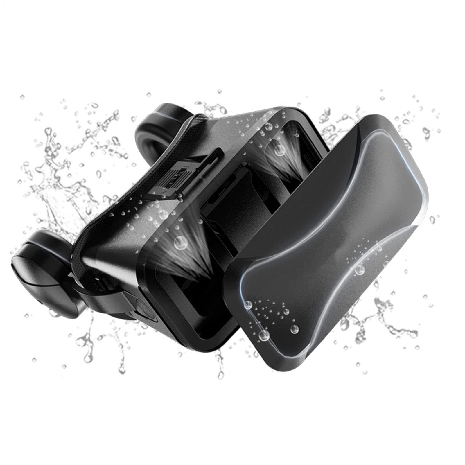 Cuffie - Occhiali di realtà | Occhiali Auricolare, Senza Fili | Visione a | Colori Per Bambini | Realtà 3D Per Giochi E Film 3D, Di Cura Degli Occhi Telefono Smartphone