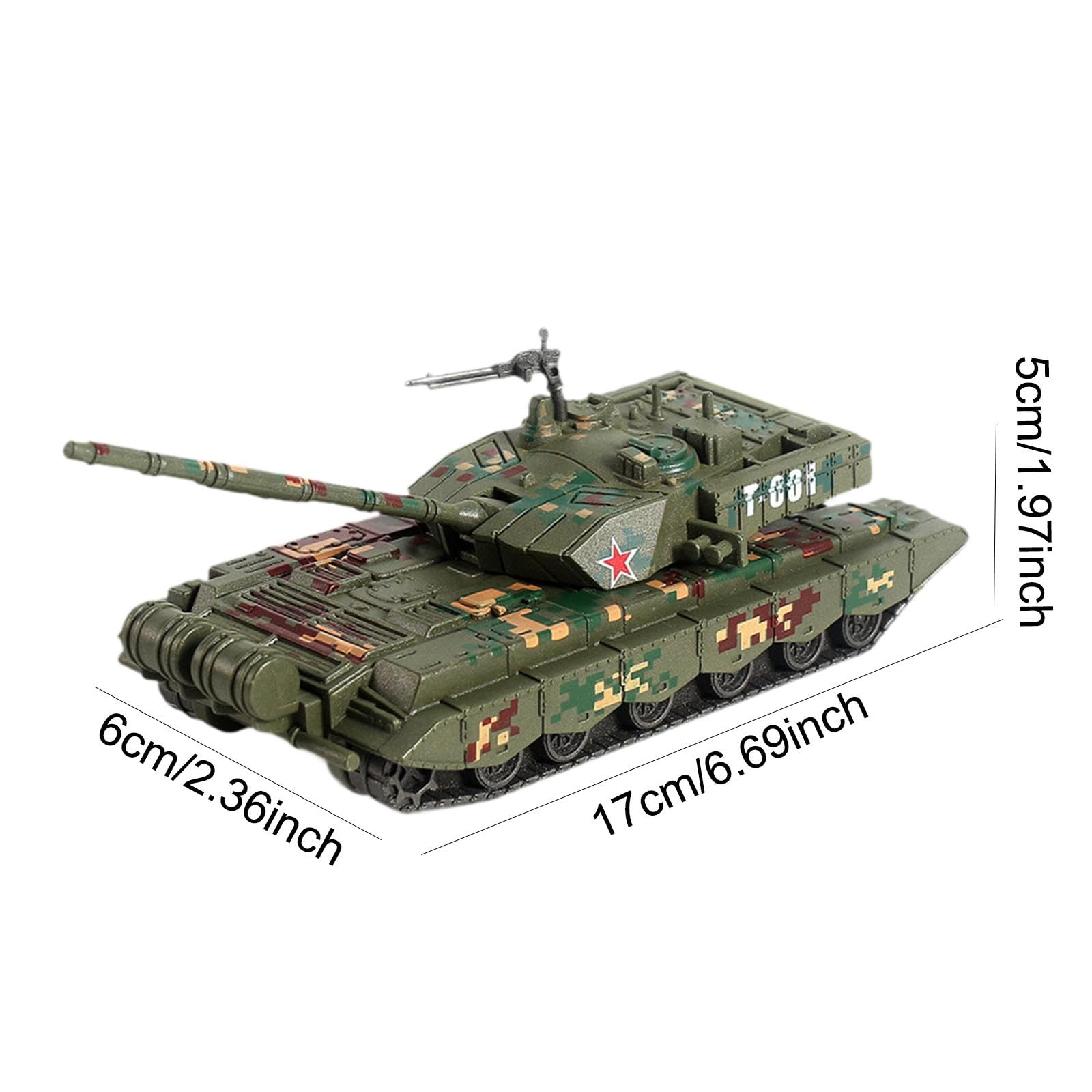 Amazon | Dickly 1/72スケール 重戦車モデル 戦車おもちゃ