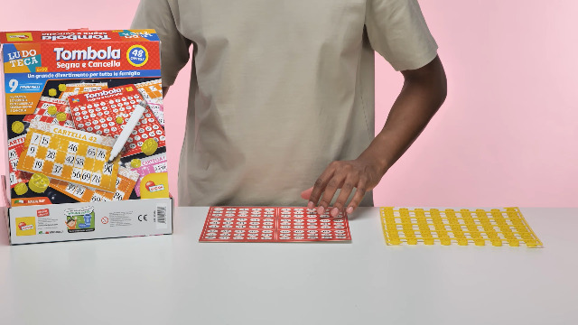 Ludoteca Tombola segna e cancella - Lisciani