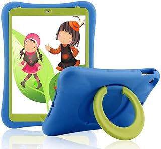iPad 10.2 2019/2020 Case for Kids,Heavy Duty/Shockproof/Drop Proof with Kickstand Tablets Kids Friendly Protective Cover for iPad 10.2" 2019 Released 7th /2020 Released 8th/2021 9th Gen (Blue)