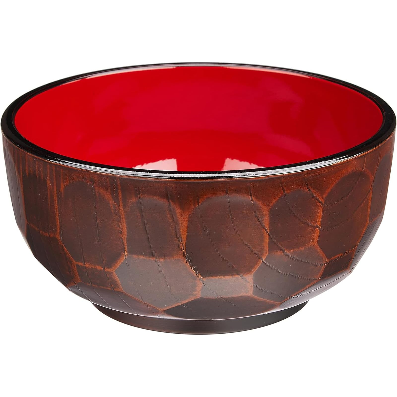 Yamanaka-nuri Dishwasher Safe Microwave Bowl Tortoiseshell Horse Chestnut Wood Grain 5454 : Home & Kitchen