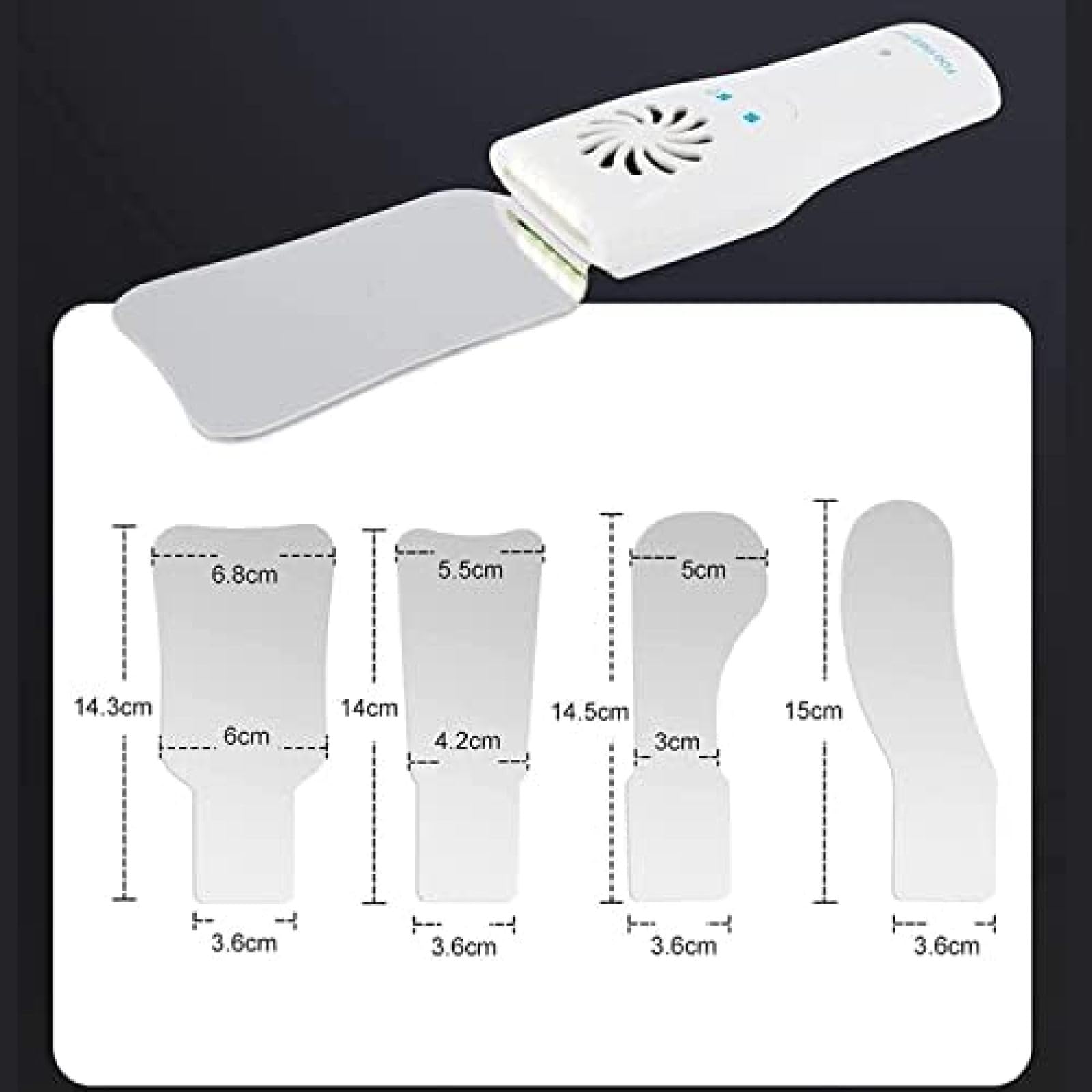 Specchio Ortodontico Specchi Intraorali In Vetro Rodio 2 Lati - Confezione Da 5 Pezzi, Per Ortodonzia E Uso Dentale Specchio Ortodontico Intraorale - Foto 12