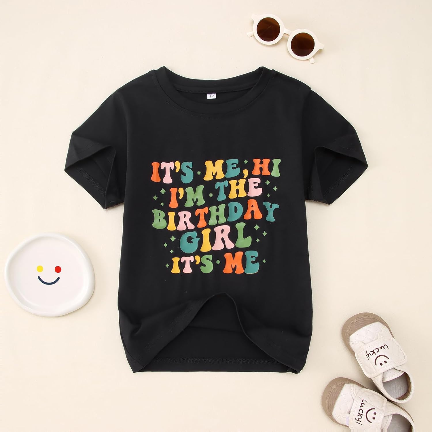 It’s Me I’m The Birthday Girl Shirts Toddler Kids Girls Birthday Tees T-Shirt Party Outfits Tops 5-12 Years - Image 3