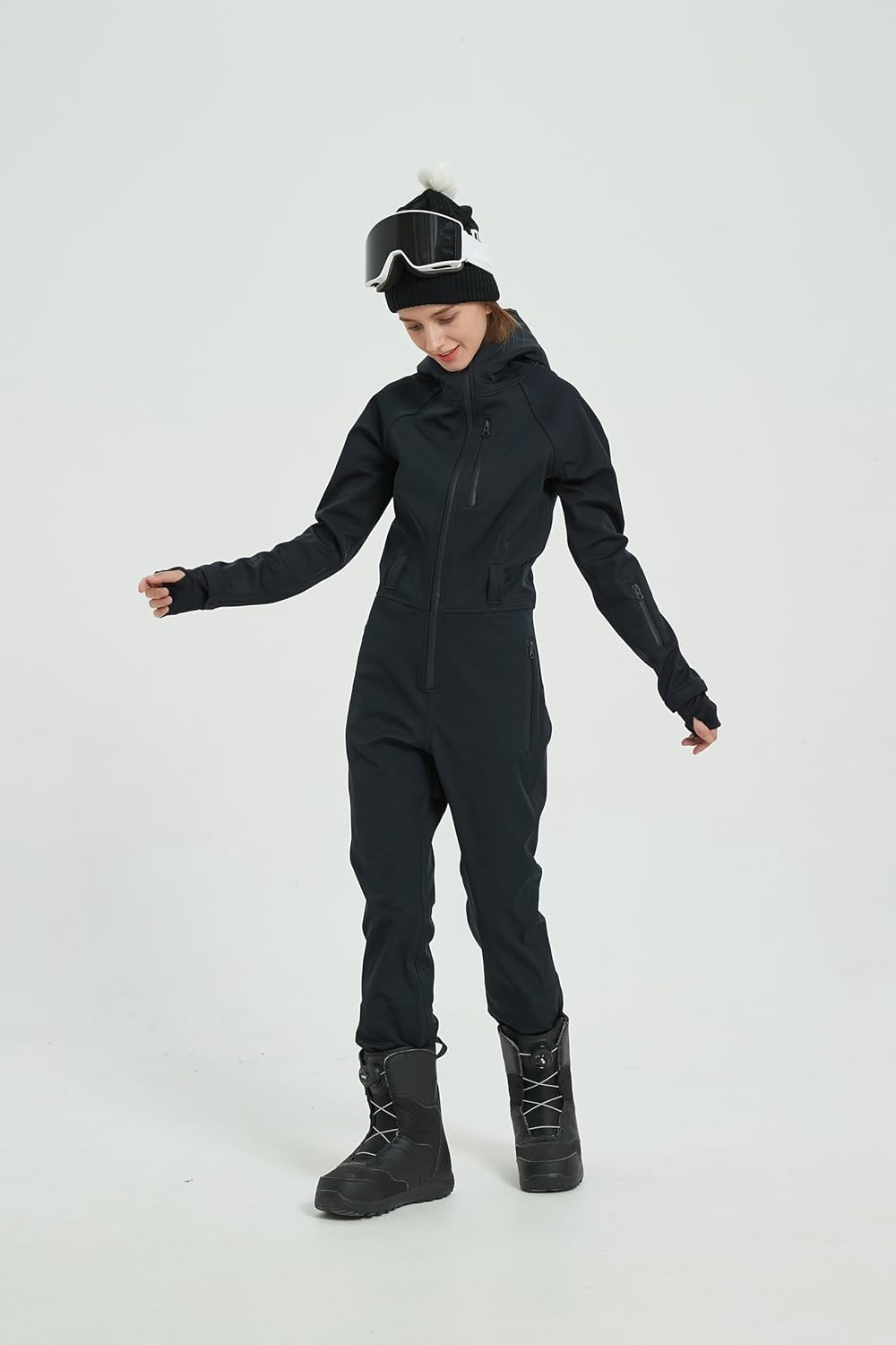 Womens Snow Suits One Piece Jumpsuit Ski Outfits Clothes Coveralls Snowboards Onesies Waterproof Insulated for Outdoor