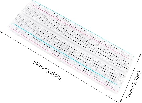Miniatura 3 de DiGiYes 830 MB-102 puntos de amarre sin soldadura  módulo de fuente de alimentación de 33 V 5 V  65 cables de puente DIY kits de inicio para Arduino