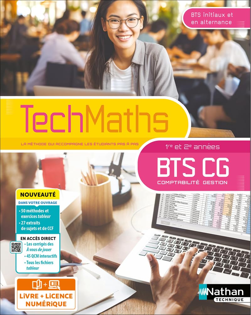 Mathématiques - BTS CG 1re et 2e années - Coll. TechMaths