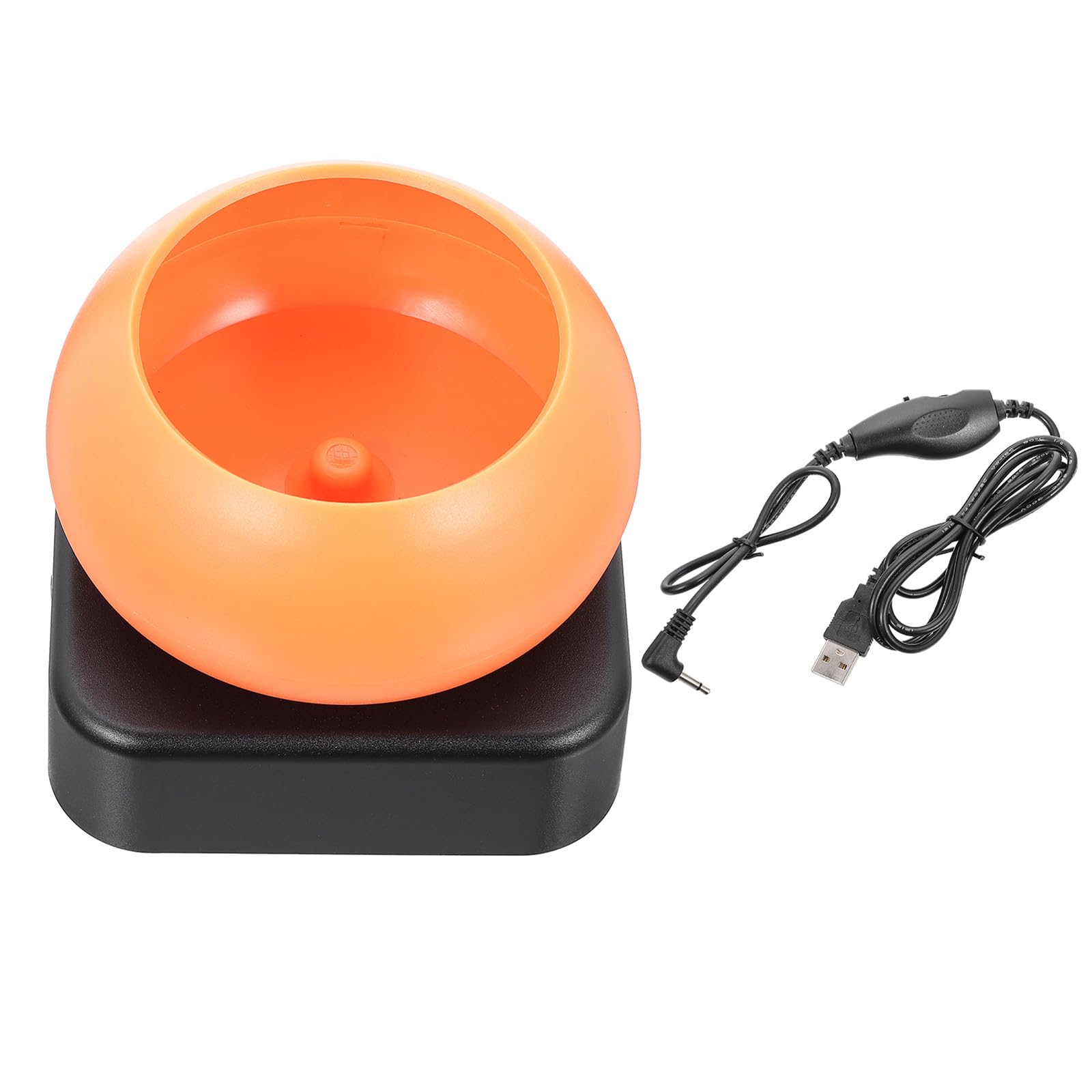 Luxshiny Elektrische Perlenmaschine Stufenlos Regulierbare Drehgeschwindigkeit mit USB Kabel und Abs Material zum Basteln von Perlenarmbändern und Schmuck