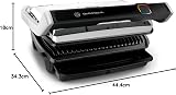 Tefal OptiGrill Elite XL Electric Grill, Auto Cooking Intuitive Guide, 16 Programs, Frozen Food, Marked Meat, Manual Mode, Dishwasher Safe, Recipe Book GC760D12 - 11