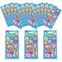 Paper Projects Peppa Pig Blue Party Bag Sticker Bundle (18 Sheets) | Perfect for Children